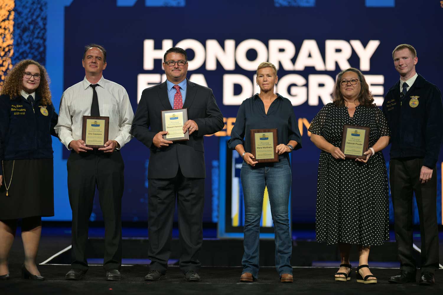 Maria Muhlhahn honored by FFA